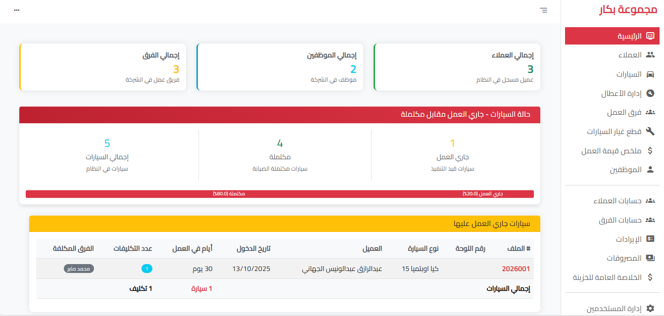 Bakkar expense editing